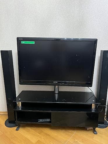 Televizor Toshiba işlək vəziyətdədir. Altlıqla birlikdə satılır — 3