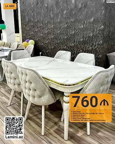 oturaca: Masa dəsti - Model: Kod 3199, LA Mini - Masa: Açılan mexanizmli - — 1