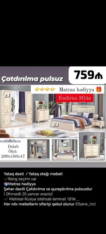madeyra tek carpayi qiymetleri: Təknəfərlik çarpayı, Dolab, Rusiya — 8
