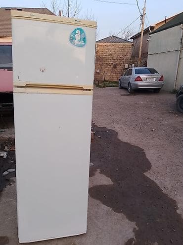 ikinci el soyuducular: İşlənmiş 2 qapılı Dnepr Soyuducu Satılır, rəng - Ağ — 1