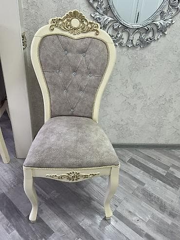 bar stolu: Qonaq otağı üçün, Qatlanmayan, rəng - Bej Stul — 3