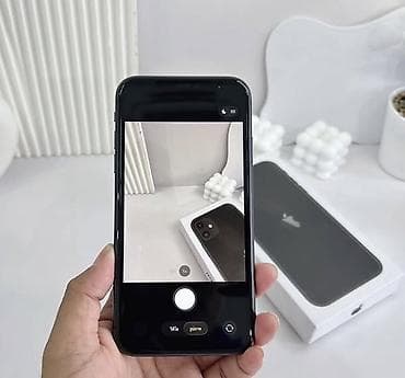 alfon 11: IPhone 11, 128 GB, Qara, Zəmanət, Simsiz şarj, Face ID — 3