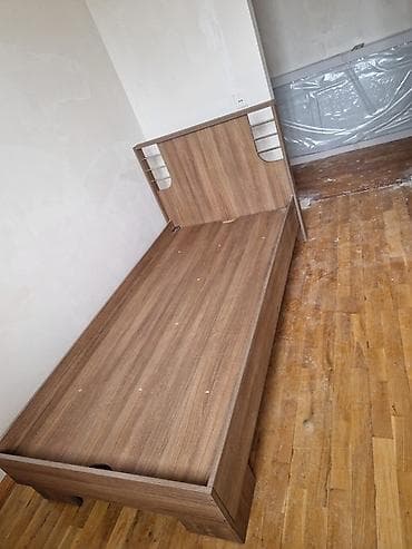 İşlənmiş, Təknəfərlik çarpayı, Bazasız, Matrassız, Siyirməsiz