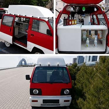 Kafe/Street Food üçün tam təchiz olunmuş mobil “Coffee Van”. Vacib — 4