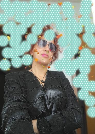 трикотажные женские кофты: Zərif qara bluz - Brend: JB Fashion (etiket mövcuddur) - Rəng: tam — 1