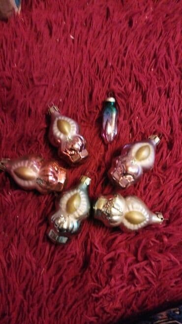 islenmis zontikler: Стеклянные елочные игрушки 2м — 10