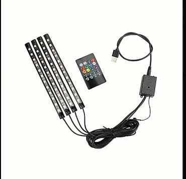 4 goz mercedes: RGB LED avtomobil salon işıqlandırma dəsti - Komplekt: 4 ədəd LED — 1