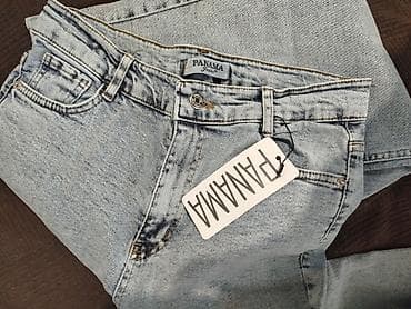 Cinslər: PANAMA Jeans – açıq mavi rəngli, denim şalvar,razmer — 2