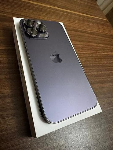 appl: IPhone 14 Pro Max, 128 GB, Deep Purple, Barmaq izi, Face ID, Sənədlərlə — 7