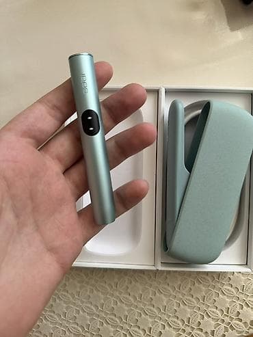 IQOS ILUMA i cihaz komplekti – mavi rəng Teptezedir 2-3gundur alinib — 2