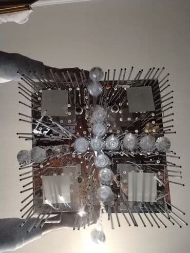 Boşqablar: Çılçıraq, 5 lampa — 2