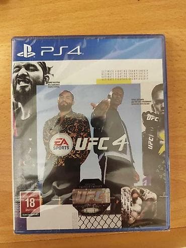 PS4 oyun diski: EA Sports UFC 4 - Platforma: PlayStation 4 (PS4) - lalafo.az -da PS4 oyun diski: EA Sports UFC 4 - Platforma: PlayStation 4 (PS4) -