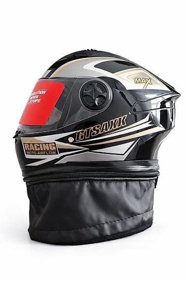 moto debilqe: AXK Racing tam üzlü moto dəbilqə - Model: GTSAXK MAX (Racing — 4