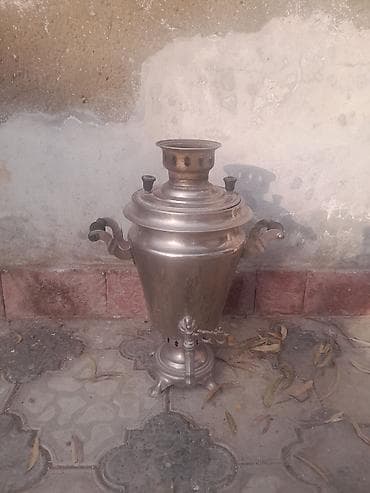 İşlənmiş Od Samovar, 5 l, Ünvandan götürmə