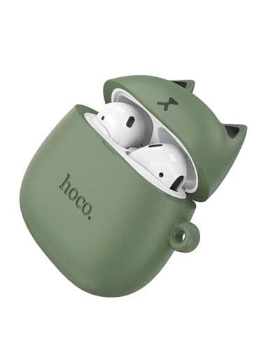 Hoco-nun qulaqlıq üçün nəzərdə tutulmuş, zeytun rəngli, pişik formalı lalafo.az -da Hoco-nun qulaqlıq üçün nəzərdə tutulmuş, zeytun rəngli, pişik formalı