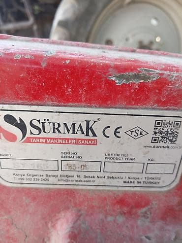 ot topalayan: Sürmə otbiçən – Sürmak ST 165 - Marka/model: Sürmak ST 165 (etiketdə) — 4