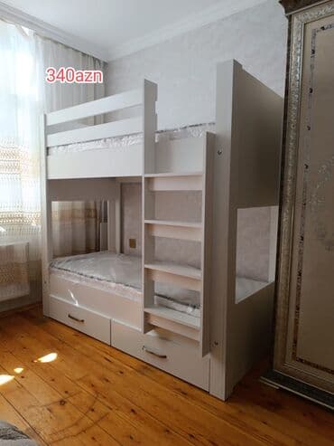 iki mərtəbəli uşaq çarpayısı: Oğlan və qız üçün, Yeni, Çarpayı — 1