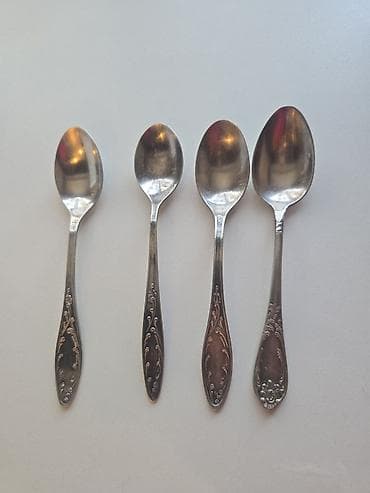 Melxior 4 ədəd dekorativ çay qaşığı