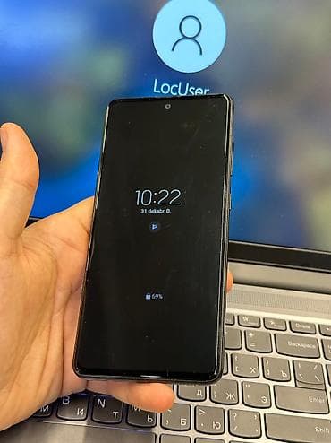 Samsung Galaxy A51, 64 GB, rəng - Qara, Barmaq izi, Face ID, İki sim kartlı