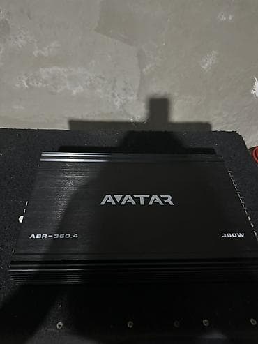 redmi note 11s ekran: AVATAR ABR-360.4 avtomobil gücləndiricisi - Güc: 360W - 4-kanallı — 2