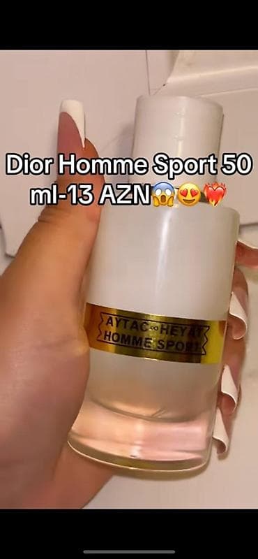 AYTAC∞HEYAT brendli ətir kolleksiyası - Dior Homme Sport – 50 ml
