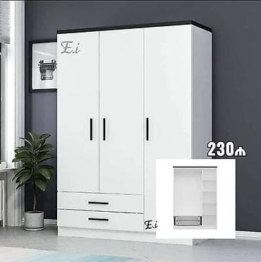 divanlar 2 ci el: 3 qapılı dolab Yep yeni 230 azn rəng seçimi var çatdırılma var — 1