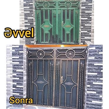 Darvazalari̇n renglenmesi̇ temi̇r xidməti baki sumqayit ərazisində