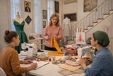 Peşəkar tikiş və dizayn atelyesi – fərdi geyim hazırlanması və