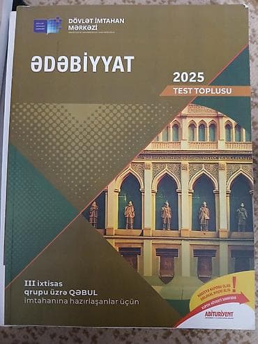 DİM 2023 “Ədəbiyyat” Test Toplusu - Dövlət İmtahan Mərkəzinin nəşri - — 4
