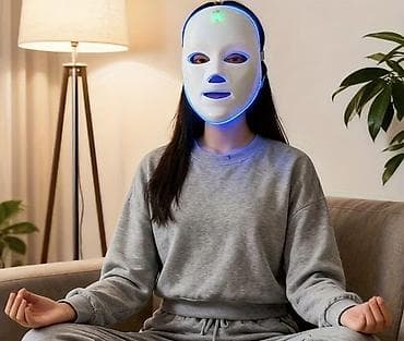 üz maskası: LED işıq terapiyası üçün üz maskası – Light Beauty Instrument — 3