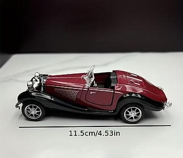 kapo: Kolleksiya üçün retro kabriolet model avtomobil - Uzunluq: 11.5 sm — 2