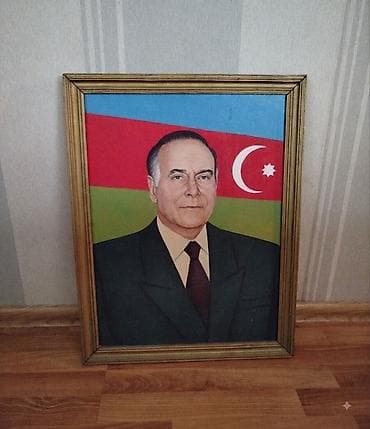 cipsi sekilleri: Çərçivəli portret rəsm əsəri - Texnika: kətan üzərində rəngli boya — 1
