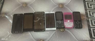 telefonlar 32 s: Telefonlar dəsti – 7 ədəd Tərkib: - Samsung sensorlu smartfon (qara — 3