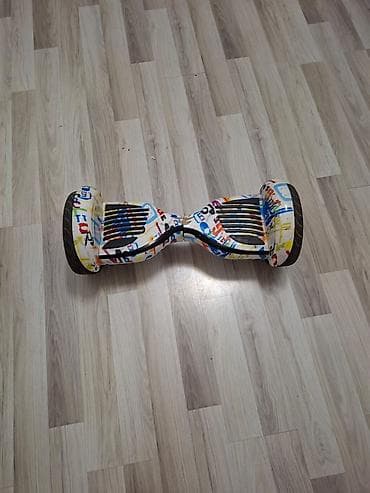 Giroskuterlər: İki təkərli hoverboard (self-balance scooter) - Rəngli, qrafiti — 2