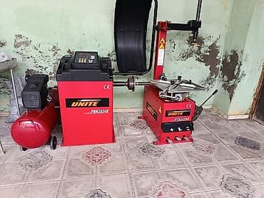 avtoyuma avadanliqlari: UNITE şin-servis avadanlıqları və PULWA kompressor dəsti - UNITE — 1