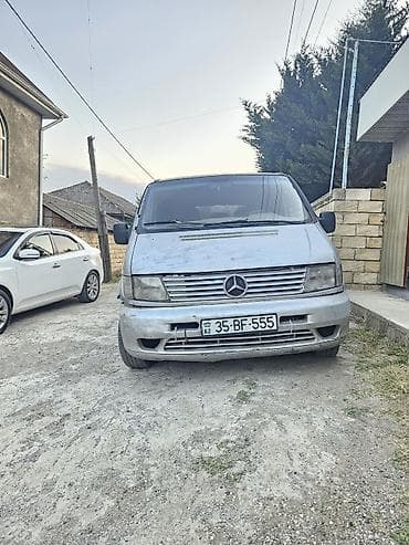mersedes salon: Mercedes-Benz Vito miniven - Kuzov: gümüşü rəng, 5 qapı - Salon — 1