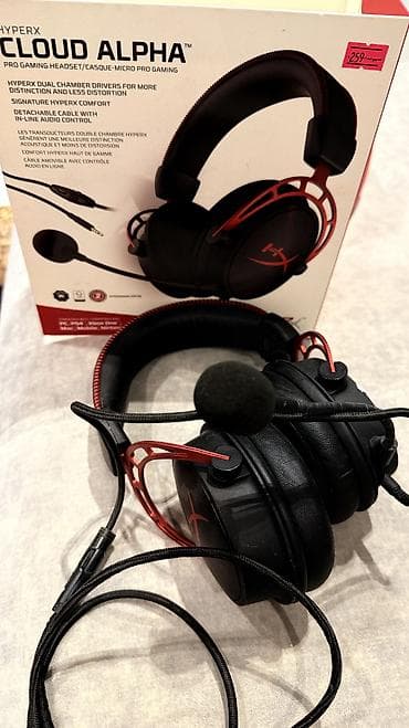 HyperX Cloud Alpha – Pro Gaming Headset Xüsusiyyətlər: tam yenidir