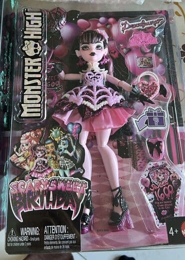 panda kuklası: Кукла Монстер Хай Дракулаура Страшно-Сладкие 1600 Monster high doll — 1