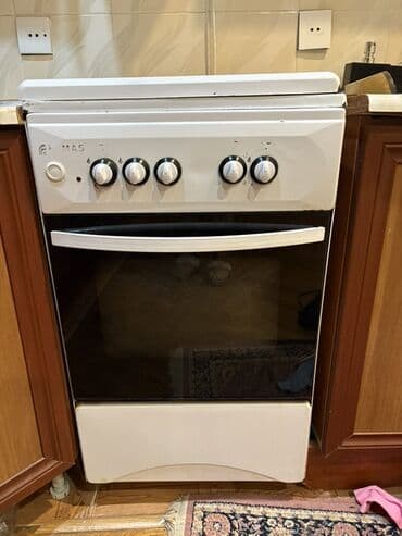 Кухонные вытяжки: Газовая печь Отдельностоящая, 4 конфорки — 1