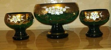 divan kreslo üzü: Vaza dəsti, Bogem şüşəsi — 1