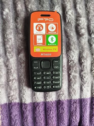 en ucuz meiset texnikasi: IPRO A1mini düyməli mobil telefon Əsas xüsusiyyətlər: - 1.8" ekran - — 2