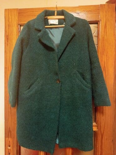 Palto, L, rəng - Yaşıl