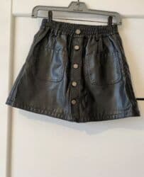 dəridən qadın ətəkləri: Midi Ətək, Dəri, L, XL — 9