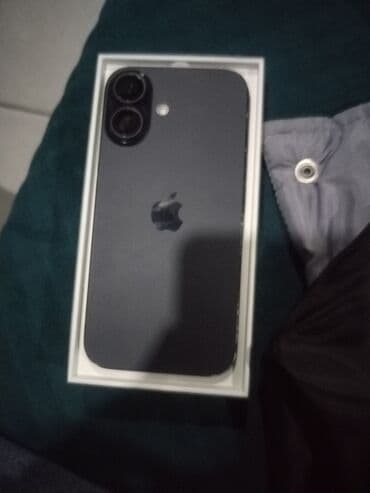 ayfon üçün ekran sekilleri: IPhone 16, Qara, Zəmanət, Face ID — 1