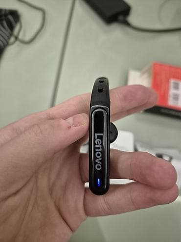 Mətbəx texnikası: Yeni Simsiz (Bluetooth) Qulaqcıqlar, Lenovo, rəng - Qara — 2