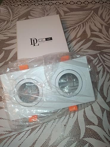 tavan: DE LUX Luxury Lighting – iki lampalı tavan spot korpusu, spot da — 2