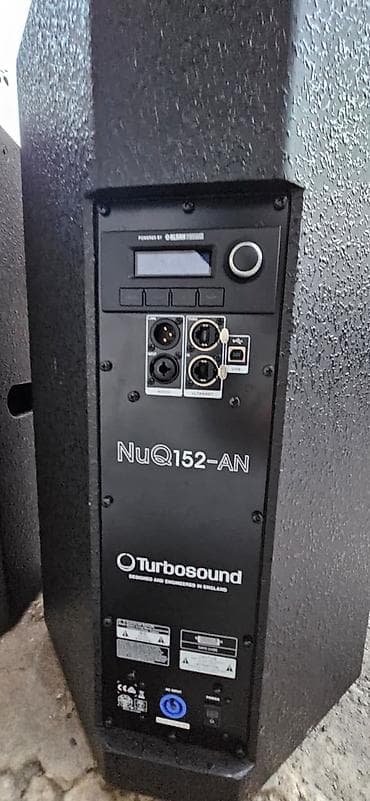 iphone x mikrafon: Turbosound NuQ152-AN aktiv PA akustik sistemi - Model: NuQ152-AN — 3