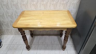 ber ber: Mətbəx masası, Yeni, Açılmayan, Taxta, Dördbucaq masa — 3