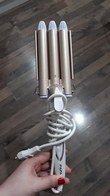 Üçlü dalğa yaradan saç burqası - Brend: FAPA (şnur üzərində qeyd