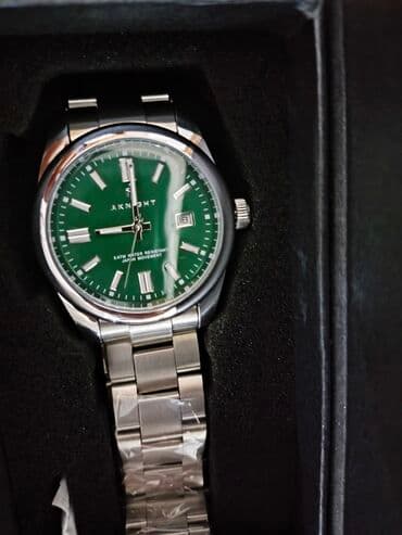 saat gumuş: Qol saatı, rəng - Yaşıl — 4